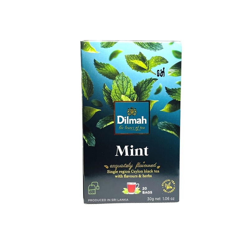 Dilmah – Fun Flavored Tea – Mint – Ceylon Tea – 20 Tea Bags