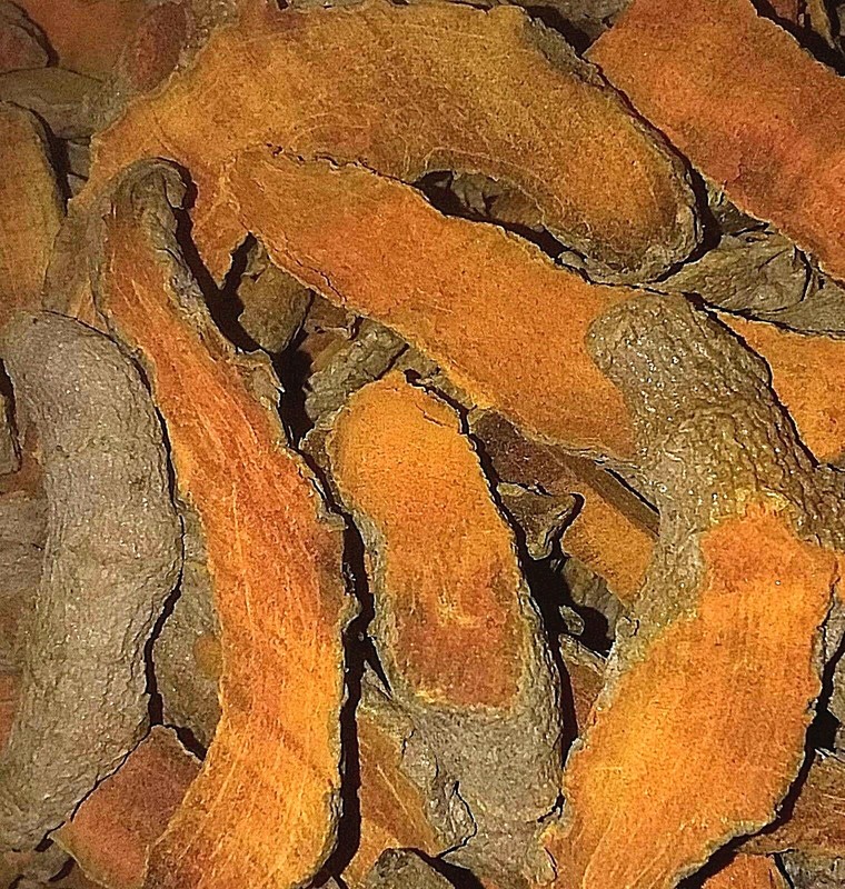 Organic Turmeric Root – Curcuma longa – Curcumin Apothecary Wicca Herb Slices