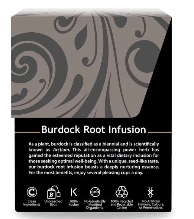 Buddha Teas Organic Burdock Root Tea - OU Kosher, USDA Organic 18 bags gallery