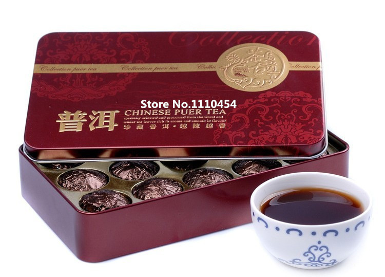Glutinous Rice Fragrant Mini Tuocha Tin Packaging Puer Tea Puer Health Puerh Tea