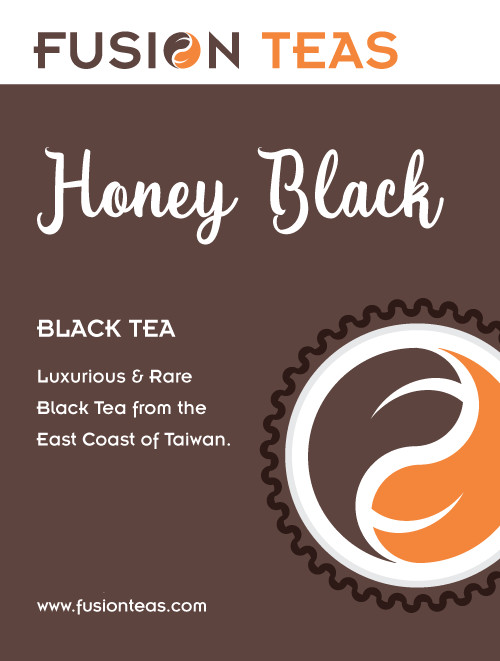Honey Black Formosa Black Loose Leaf Tea - Fusion Teas gallery
