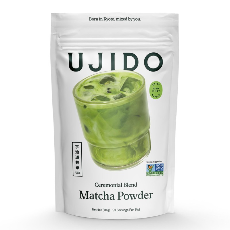 Japanese Matcha Green Tea Powder Ceremonial Blend (4 oz)