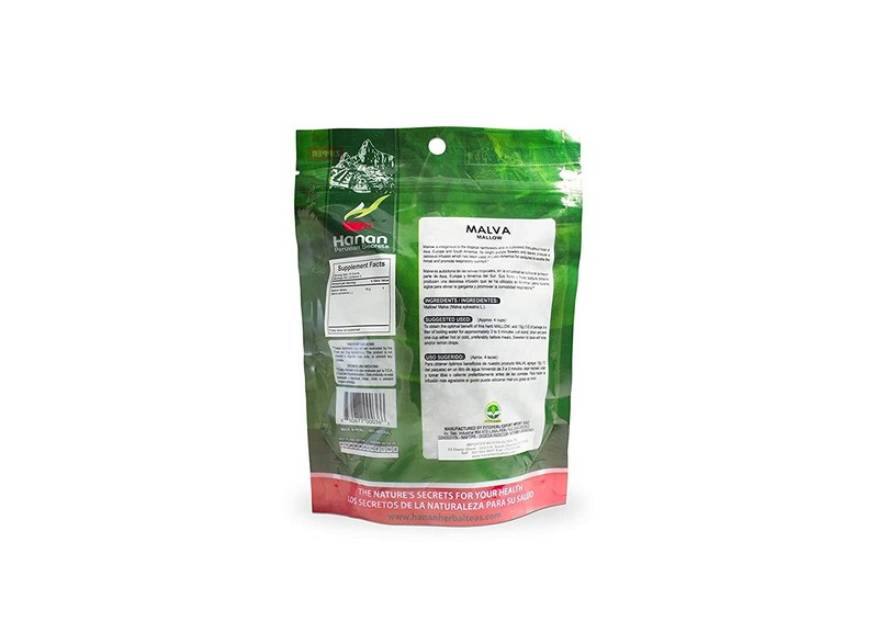 Hanan Peruvian Secrets Malva| 100% Natural Mallow | 1.06oz / 30g | Aids in Preve gallery