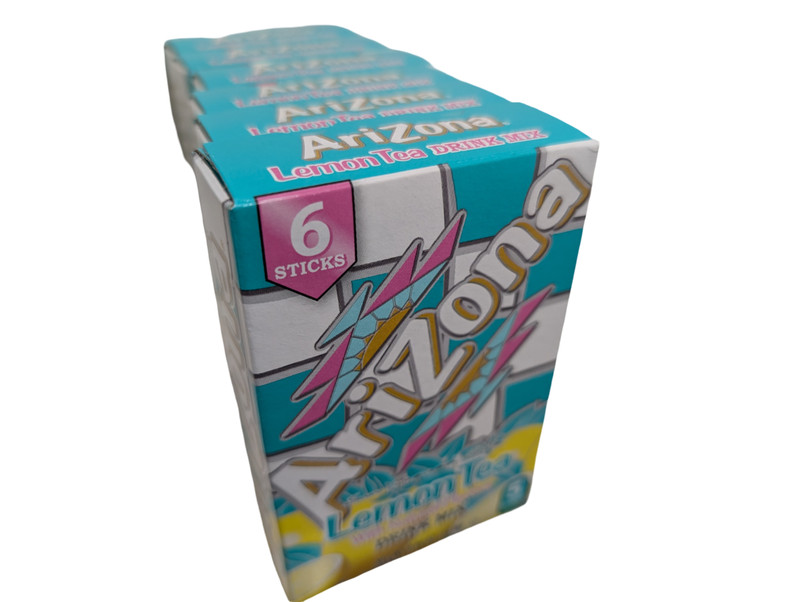 Arizona Lemon Tea drink mix – On-the-Go packs 6 boxes