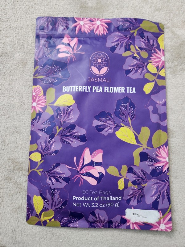 Butterfly Pea Flower Tea - 60 Tea Bags - Exp. 8/13/26 - NEW