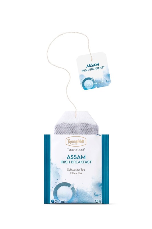 Ronnefeldt Teavelope® Assam. Irish breakfast black tea. 25 tea bags. gallery
