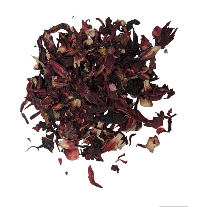 Organic Premium Dried Hibiscus Flowers, Jamaica Tea, pure flowers, 1lb gallery