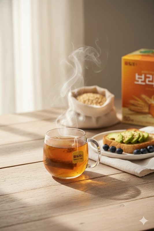 Korean Barley Tea - Decaffeinated, Sugar-Free, 100 Bags, 1.5g Each gallery
