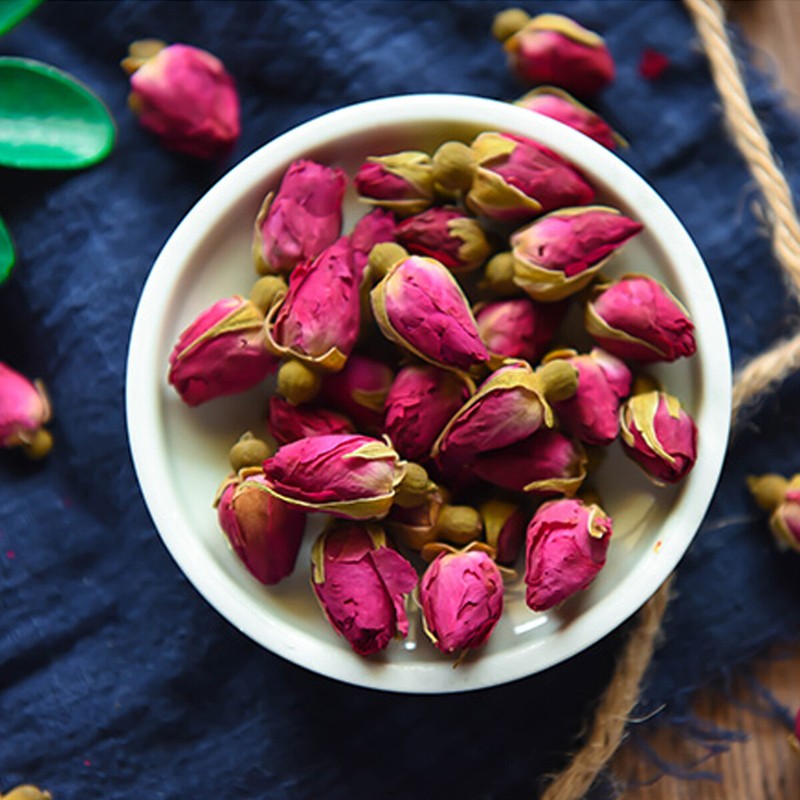 Organic Dried Rose Bud Tea High Quality Flower Tea Bulk Chinese Tea Herbal Tea gallery