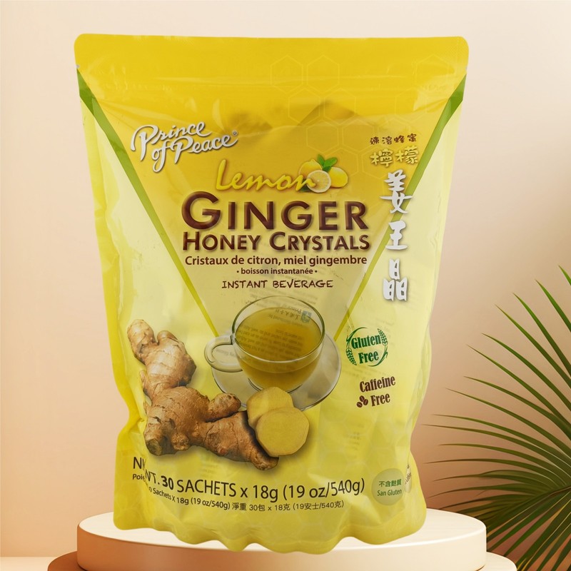 Multi-flavored Ginger Tea Instant Ginger Honey Crystals, Prince of Peace gallery