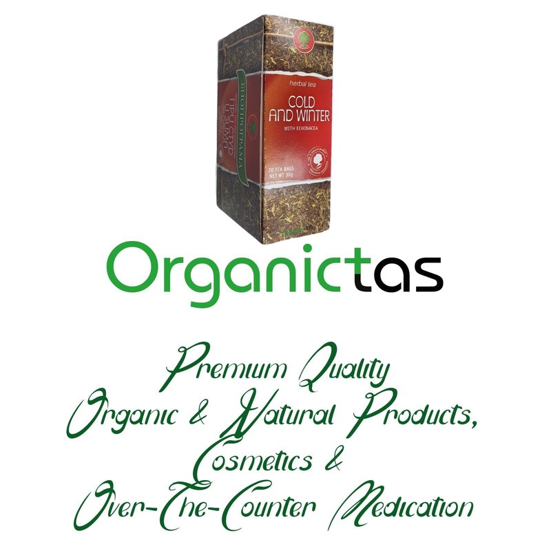Winter Tea for Flu, Cold, Cough & Immune System Support, 6 Herbs Blend, 20 Teaba gallery