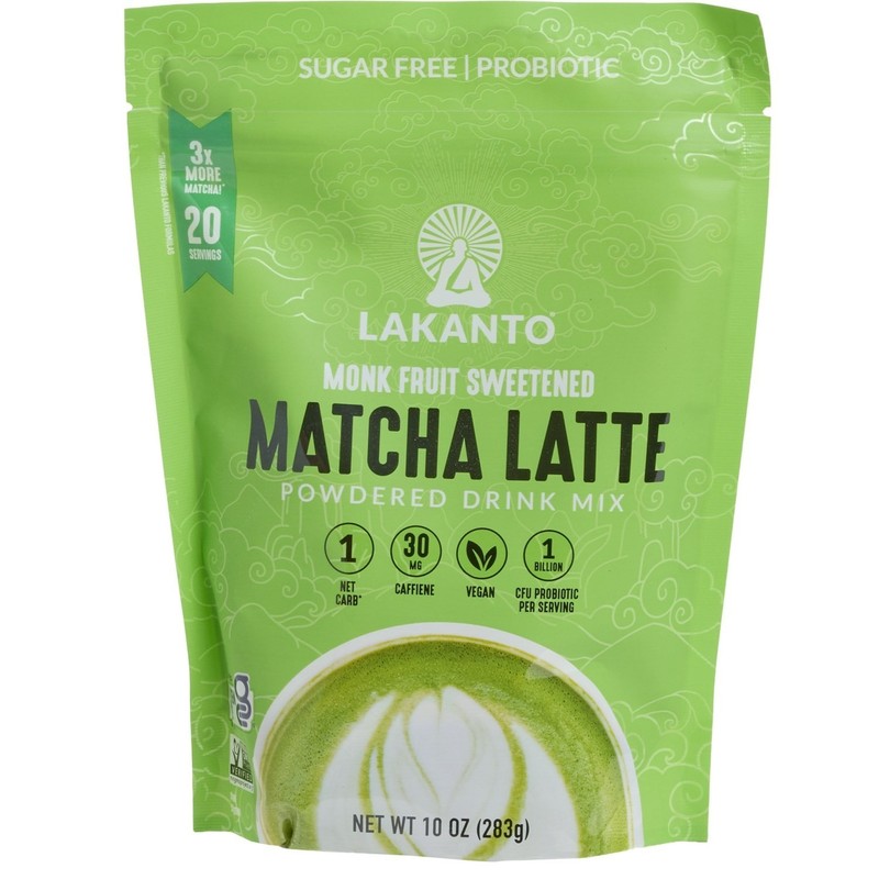2 Lakanto® Sugar Free Matcha Latte - Green Tea Powder w/ Shelf Stable Probiotics gallery