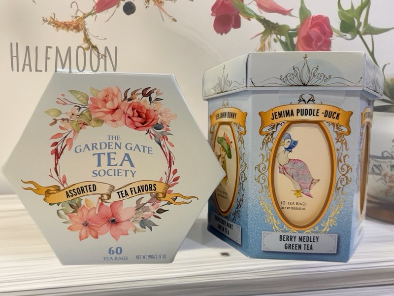 Peter Rabbit Assorted Tea English Breakfast, Green Tea, Raspberry & More 2 Boxes