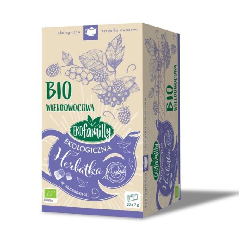 Multi-Fruit Organic Fruit Tea, Instant, 20 x 2g – EkoFamily