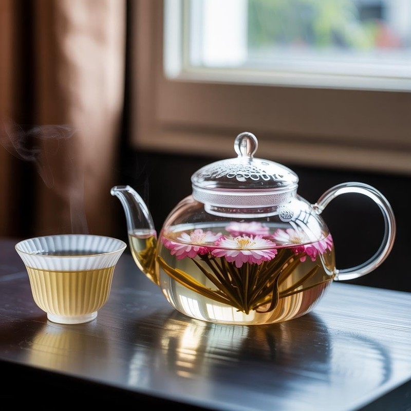 Teabloom Flowering Tea - 12 Unique Varieties of Fresh Blooming 12 Count gallery