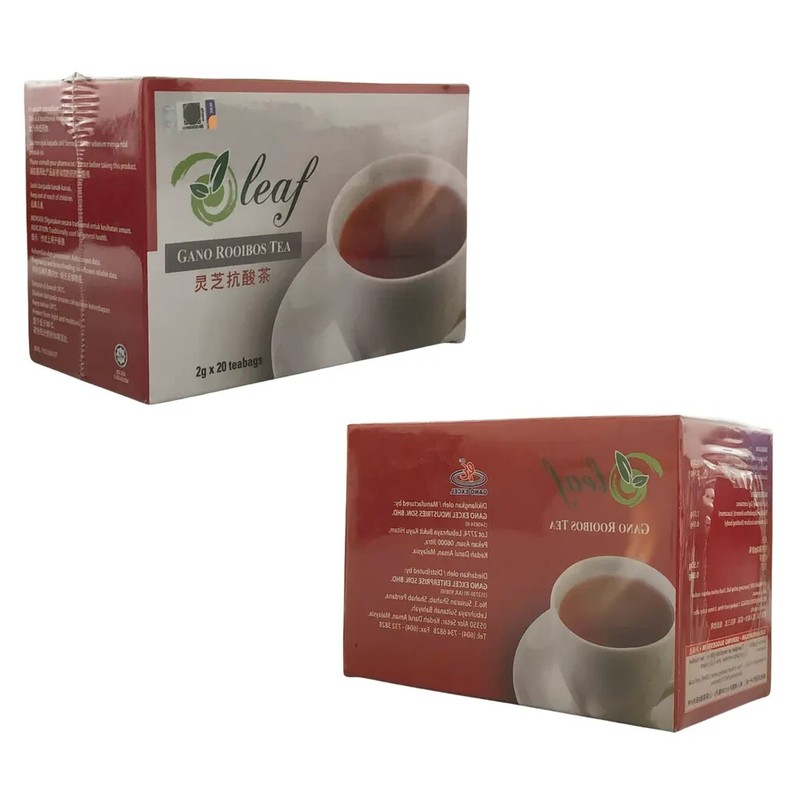 Gano Excel O Leaf Rooibos Tea Enriched with Ganoderma (2g x 20 teabags) gallery