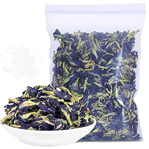 Naturally Produced Blue Butterfly Pea Flowers Tea 500g Premium Dried Flowers
