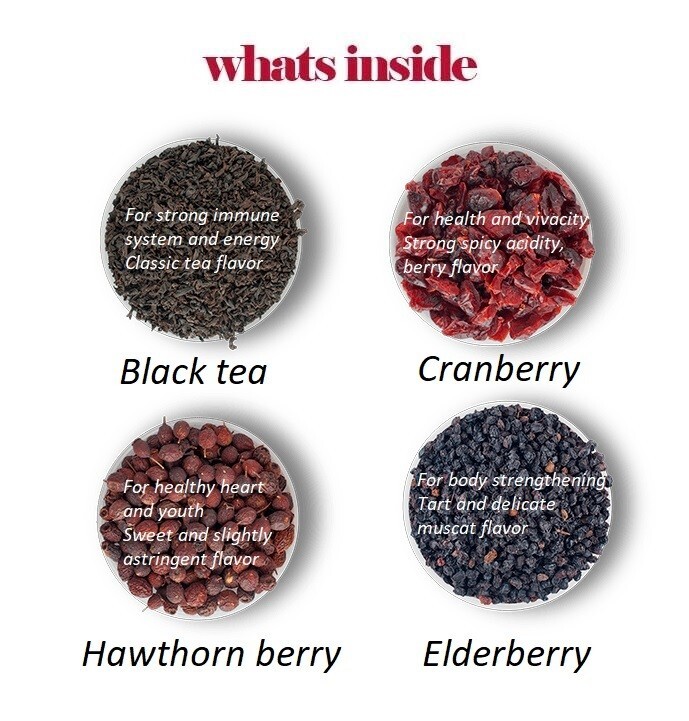 Black Elderberry Tea Choice of Loose leaf 1LB or Tea bags Elderberry Tea Bags