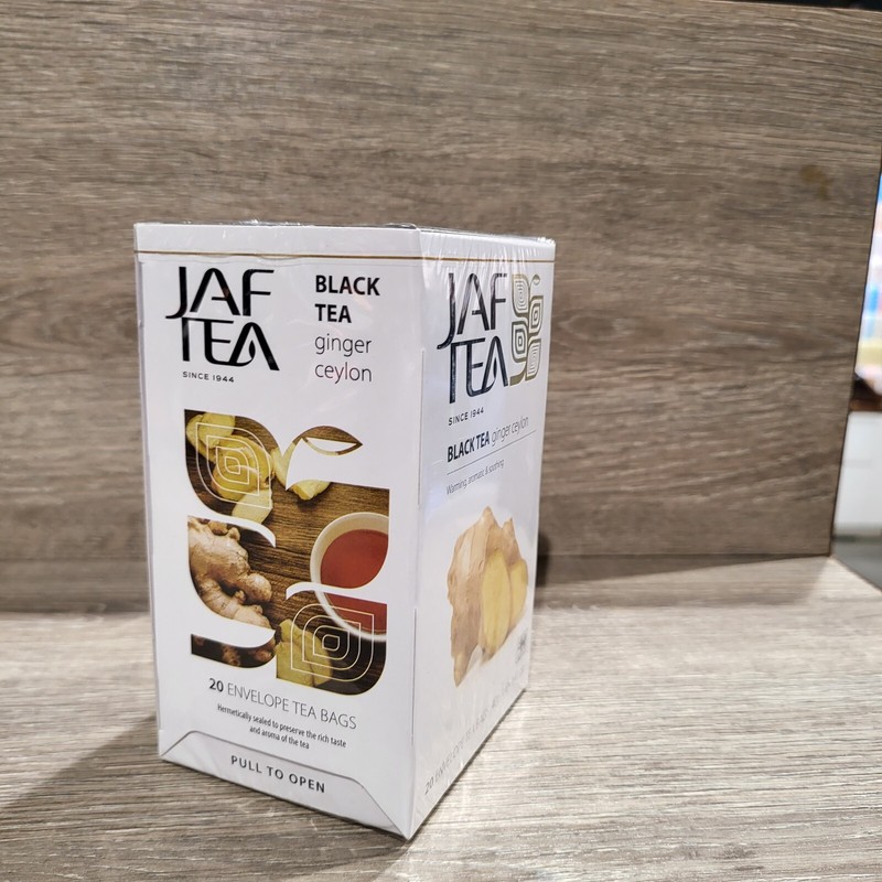 JAF TEA 100% Pure Ceylon Black Tea 20 Foil Bagged Free Shipping 40g