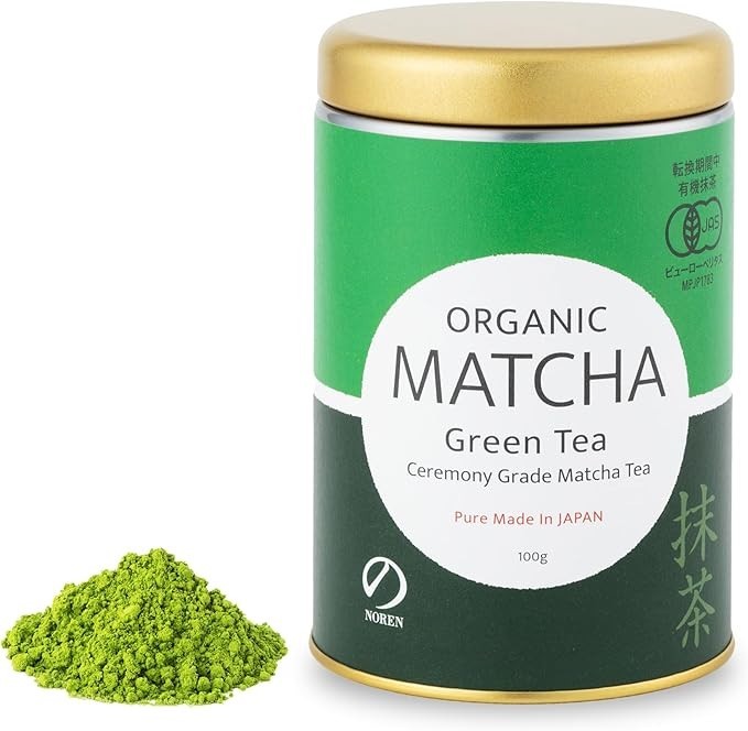 Organic Japanese Matcha Green Tea Powder Ceremony Grade 100g Made in Japan