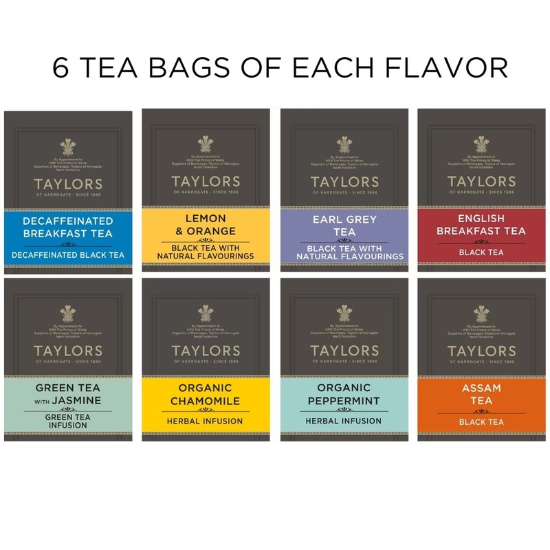 Luxury Assorted Tea Box - 48 Count - Perfect Gift with Eco-Friendly Selection gallery