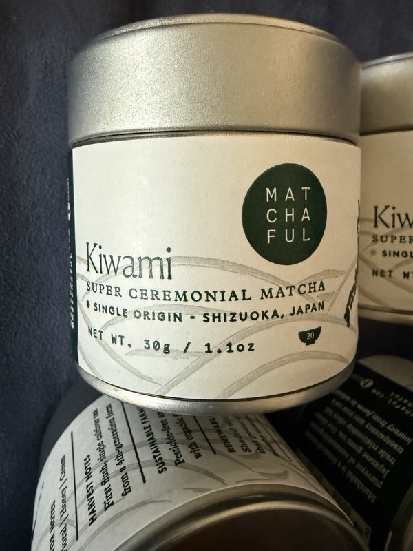 Lot of 8 MATCHAFUL Kiwami Super Ceremonial Matcha 30g 1.1oz