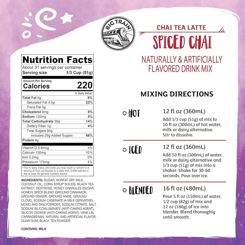 Authentic Spiced Chai Tea Latte Mix gallery