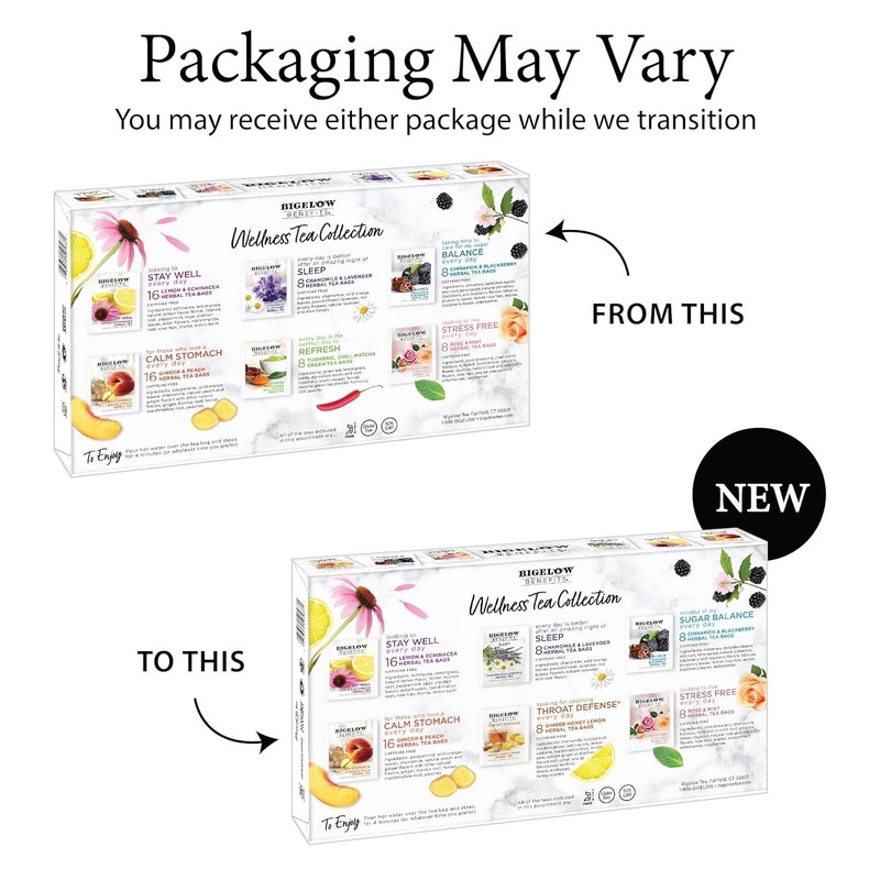 Diverse Wellness Tea Collection - 64 Individually Wrapped Bags for Freshness gallery