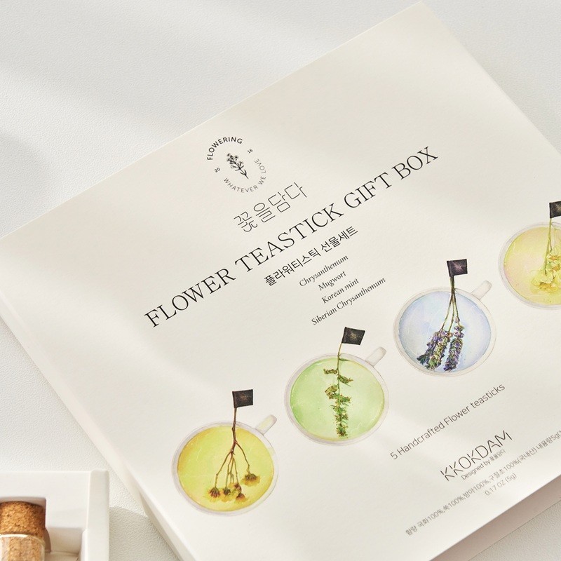 Kkokdam Combination Flower Tea Gift Set Herbal Tea Variety Pack gallery