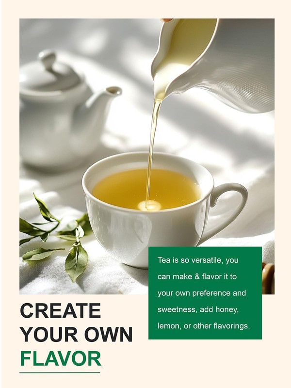 Decaf Green Tea CO2 Decaffeinated Green Tea Loose leaf Delicate & Smooth Flav... gallery