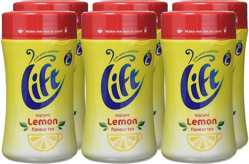 PACK OF 6 Lift Instant Lemon Tea 150g