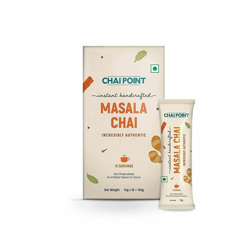 CHAI POINT Instant Masala Tea | Incredibly Authentic 10 Sachets Pack