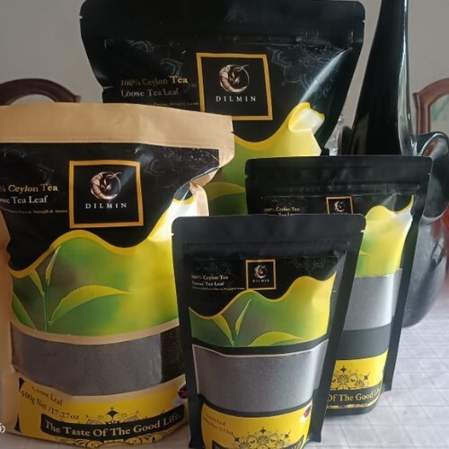 Dilmin Premium Natural High Quality Ceylon Black CTC Tea 500g
