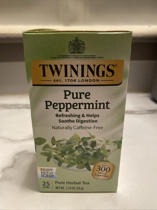 Pure Peppermint Individually Wrapped Tea Bags, 150 Count Fresh Minty
