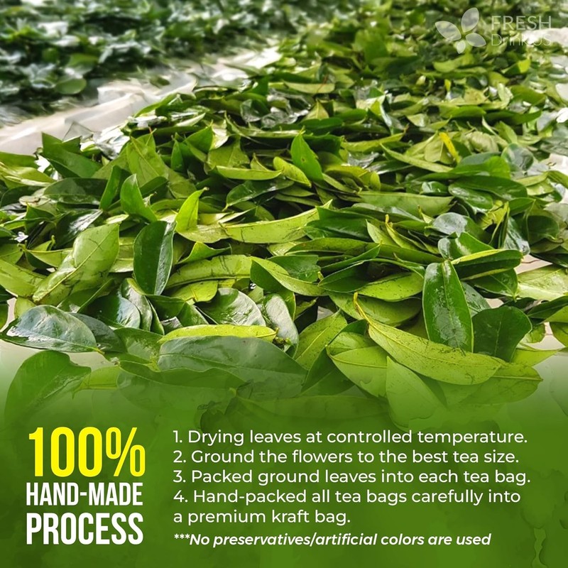 40 Soursop Graviola Leaf Tea Bags, 100% Natural and Pure from Soursop Leaves... gallery