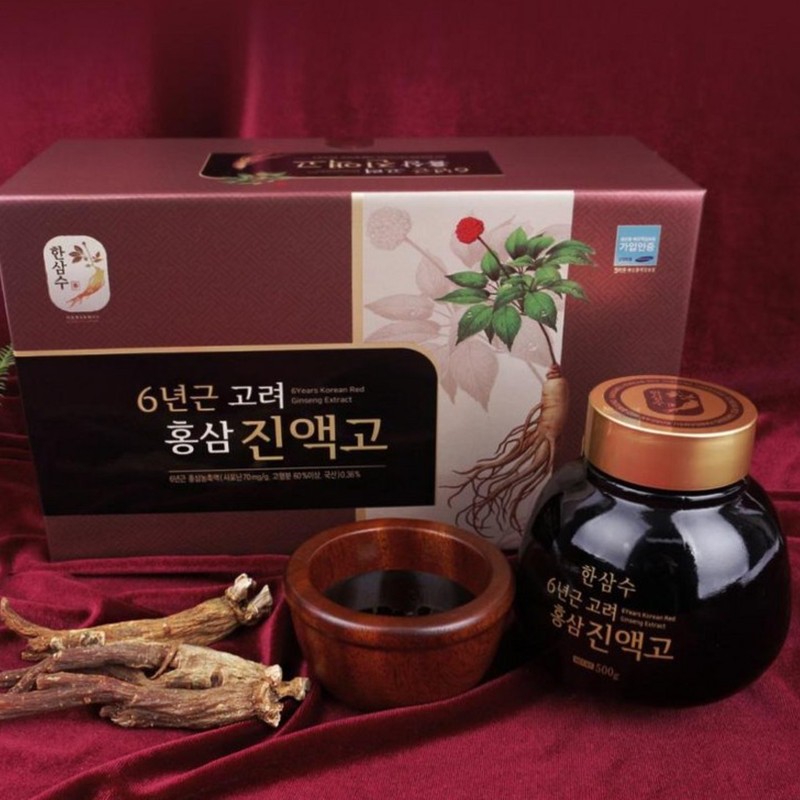 Hansamsu 6 years Korean Red Ginseng Extract 500g x 2ea (2,805kcal) gallery