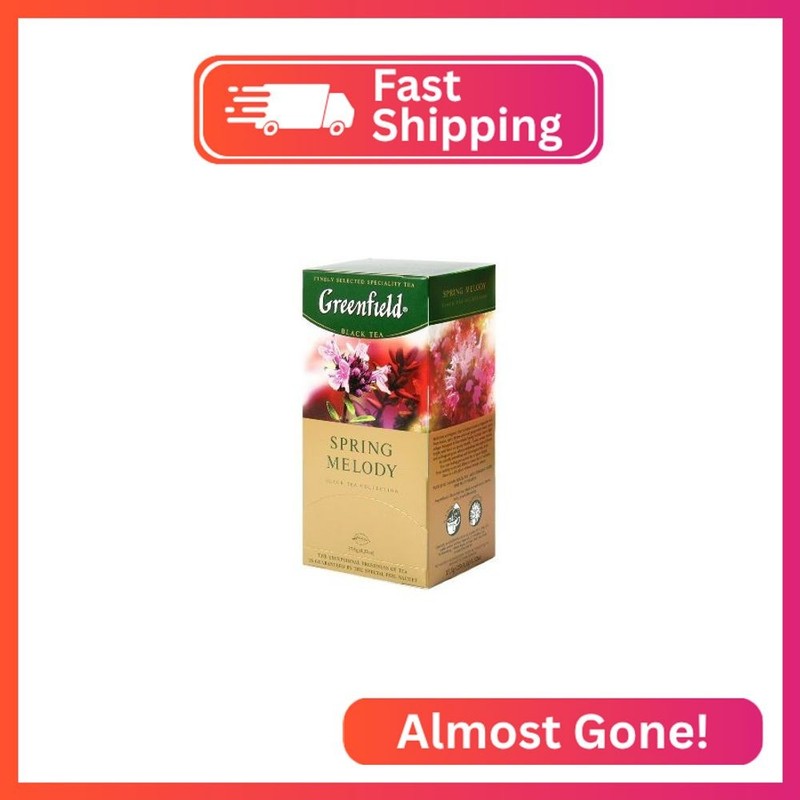 Greenfield Tea, Spring Melody, 25 Count