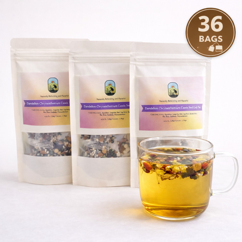 Spring Sale Collection: Dandelion & Wolfberry Blend Tea 120G (12 Bags) gallery