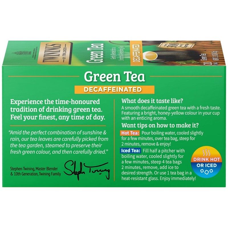 Twinings Decaffeinated Green Tea - 20 tea bags gallery