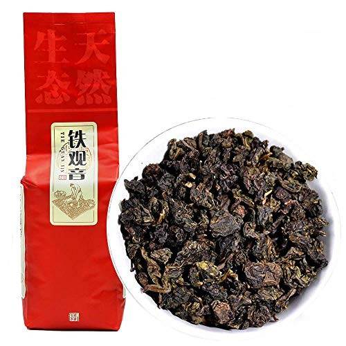 FullChea - Anxi Black Dragon Oolong Tea - Roasted 8.8 Ounce (Pack of 1) 