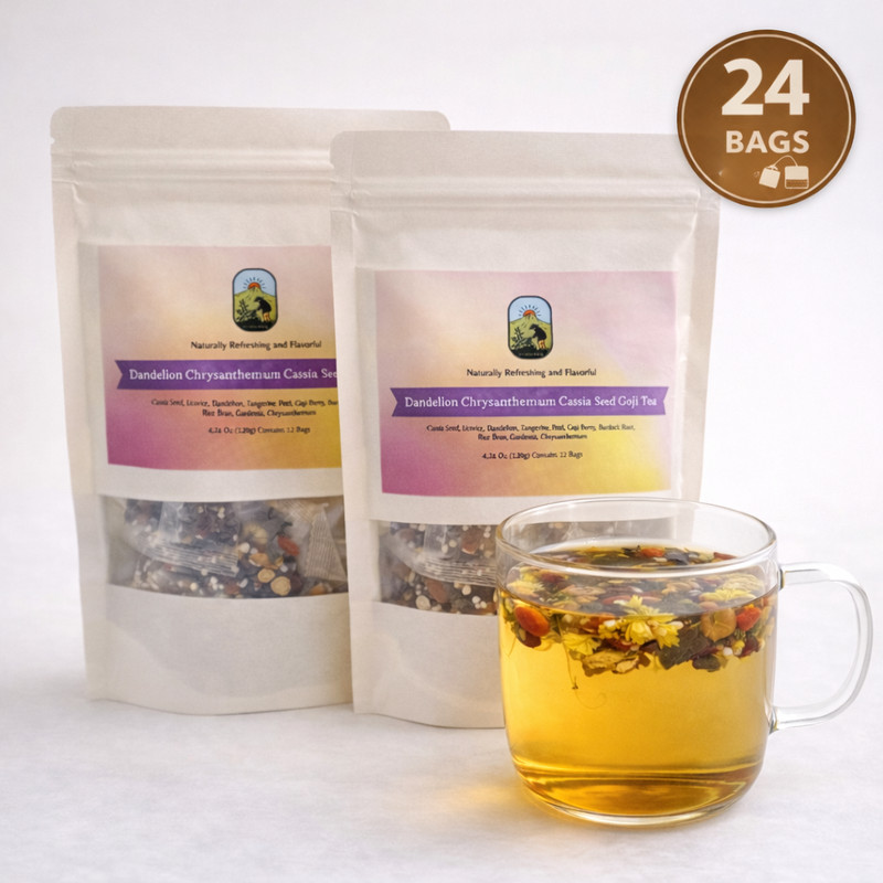 Spring Sale Collection: Dandelion & Wolfberry Blend Tea 120G (12 Bags) gallery