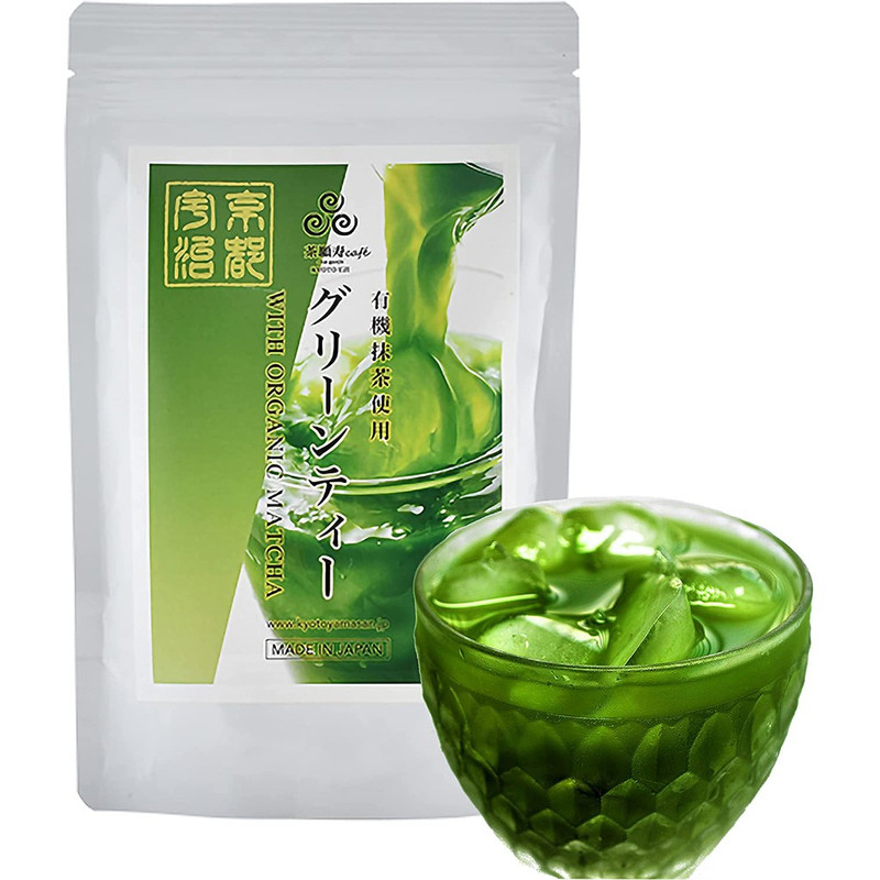 Japan Green Tea Powder/ Matcha Organic Sweetened Powder, Beverages(200g) YAMASAN