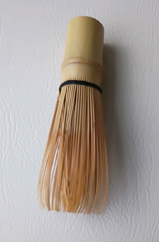 Japanese Handcrafted Golden Bamboo Matcha Tea Whisk Traditional Tool gallery