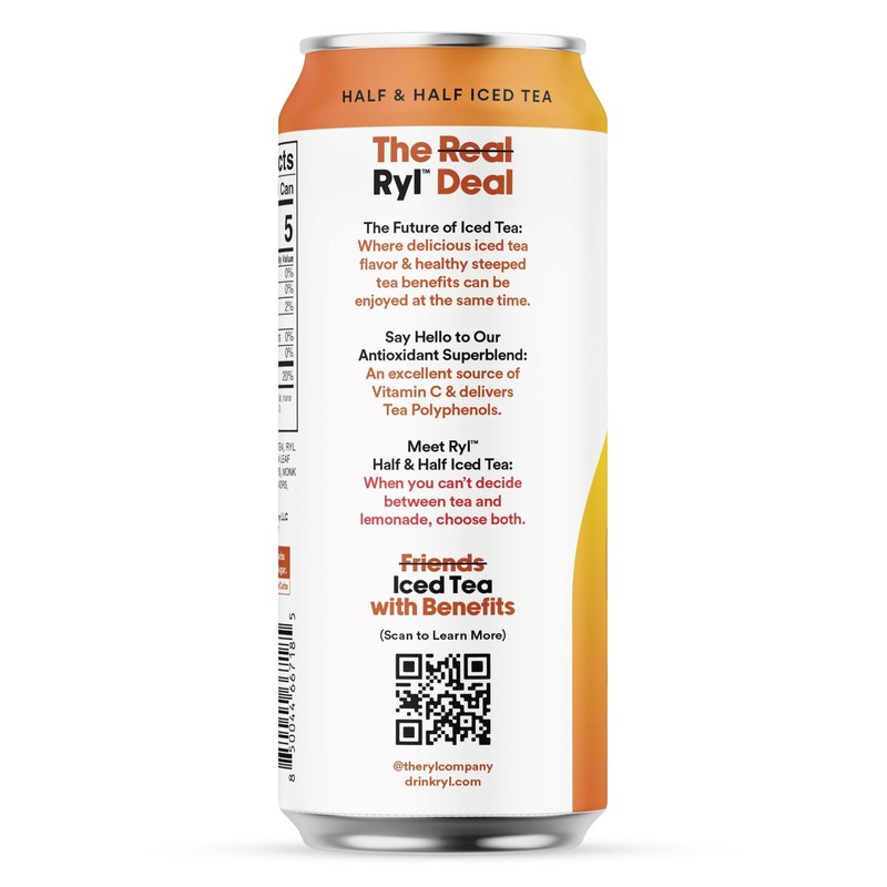 Ryl Iced Tea, Half & Half –Zero Sugar, Antioxidant Superblend, 5 Calories, Lo... gallery