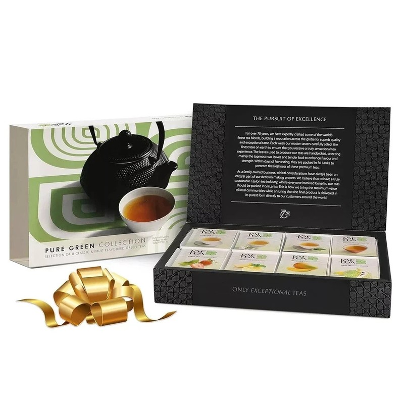 Jaf Tea - Tea Sampler Gift Set Box, 8 Tea Variety Pack, 80 teabags gallery