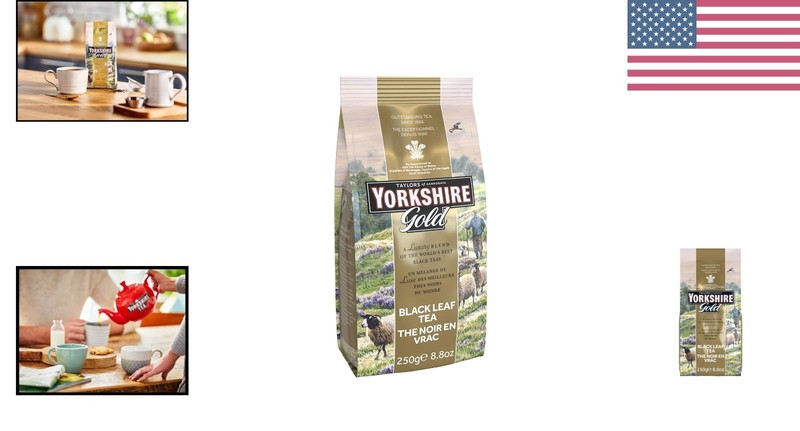 High Caffeine Yorkshire Gold Loose Leaf Tea – 8.8 Ounce Allergen-Free Delight gallery