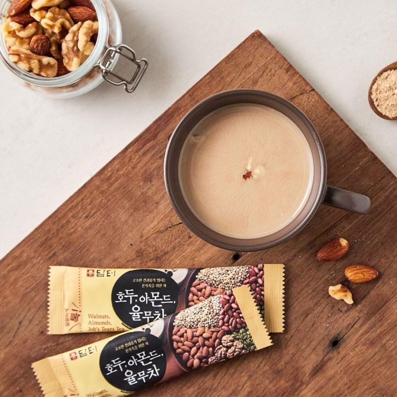 [HEALTH TEA] Korea Food Walnut Almond & Adlay Tea 18g x 50T Savory & delicious gallery