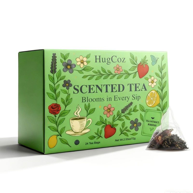 Tea Gift Set | 24 Assorted Tea Bags | Christmas Day & Corporate Gifting Optio…