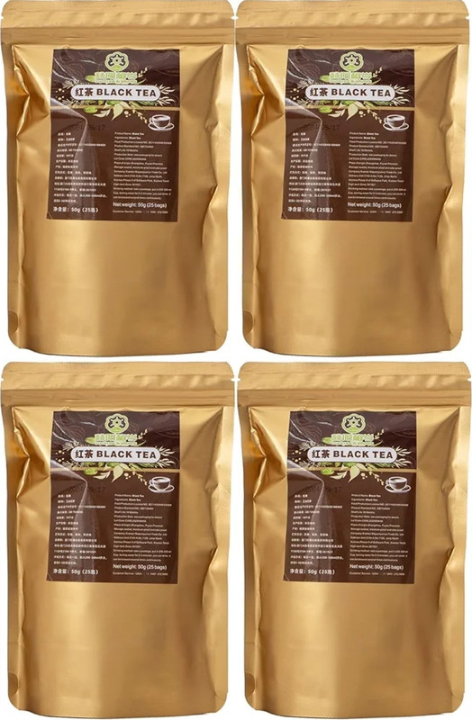 Foresun & Plum Garden Black Tea Bagged 50g 25 Servings Chinese Pantry