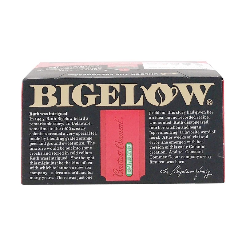 Bigelow, Constant Comment Tea (Decaffeinated), 20 Count 20 (Pack of 1) gallery